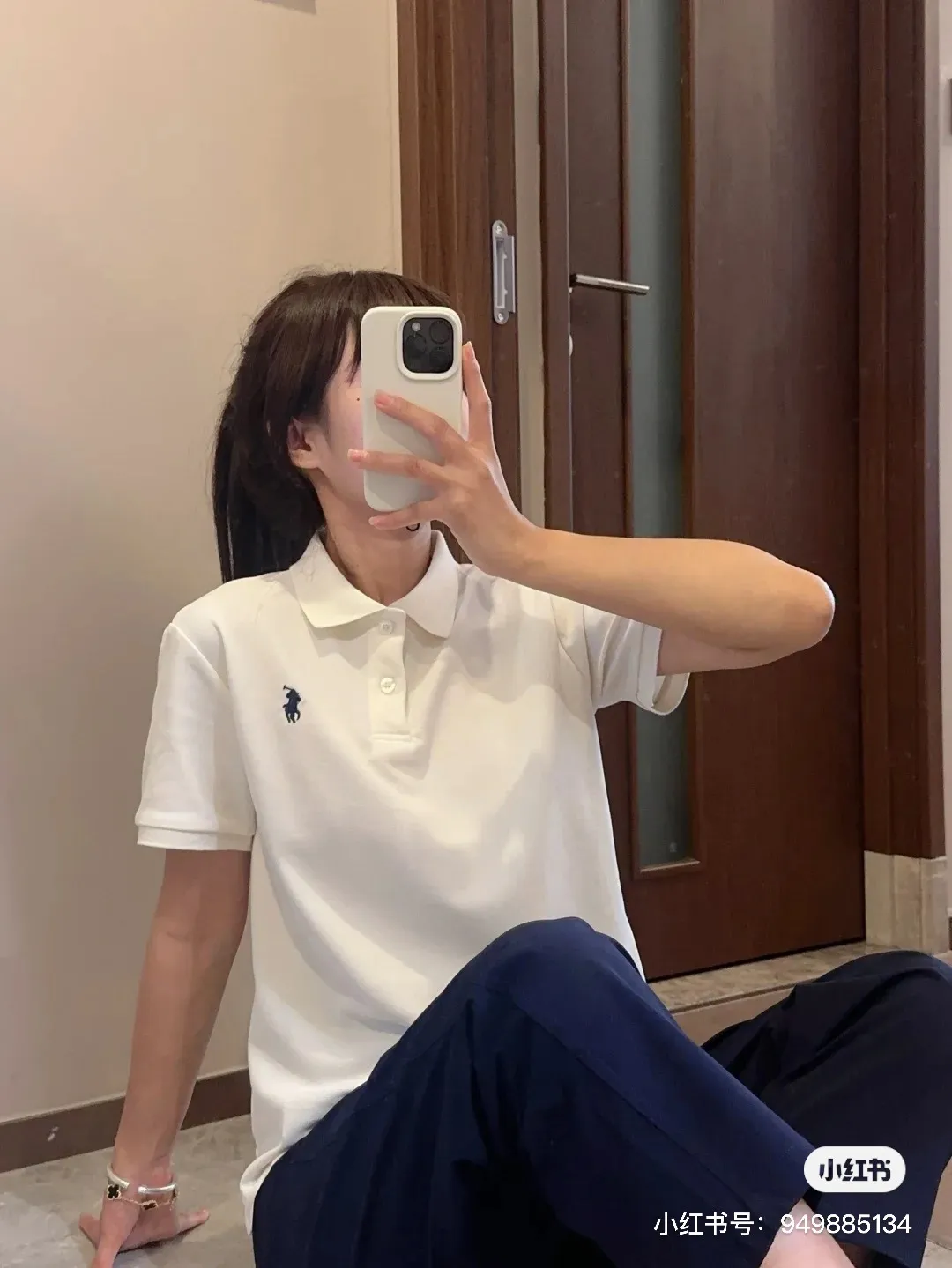 🅿️158 L14 #Ralph Lauren•Polo collar large version 2-button pony embroidered short-sleeved T-shirt ✅✅✅ Ready in stock Focus on quality Feel free to compare Size: XS S M L Color: Army Green Pink White Green Black Navy Khaki Klein Blue Gray Light Blue Big Red Yellow